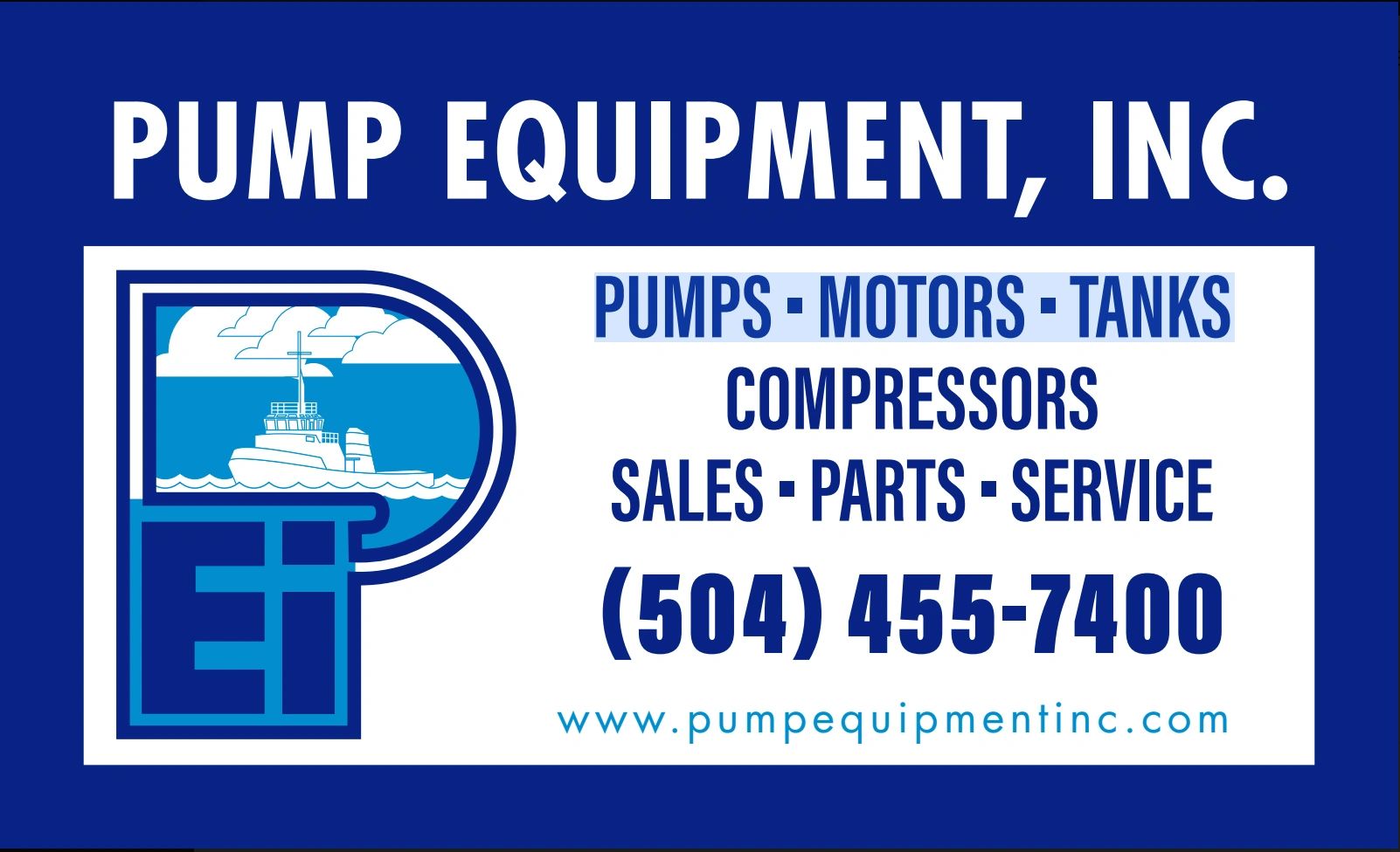 Pump Equipment Inc